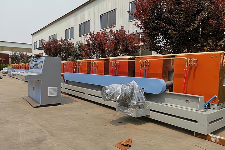 Система индукционного нагрева для нагрева слябов