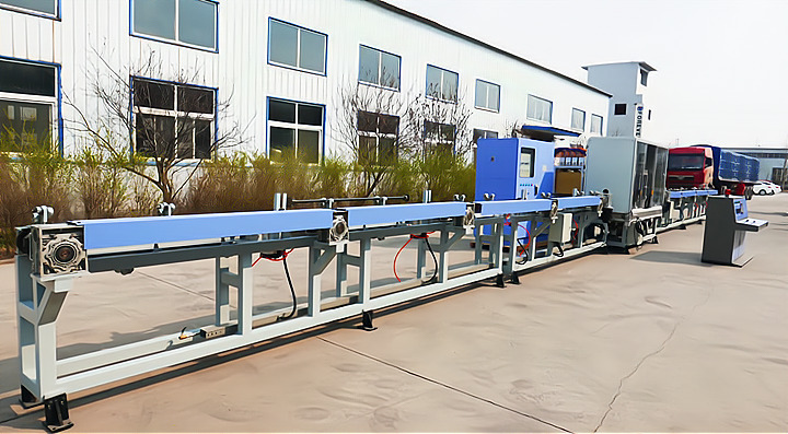 Линия термической обработки длинномерных стержней