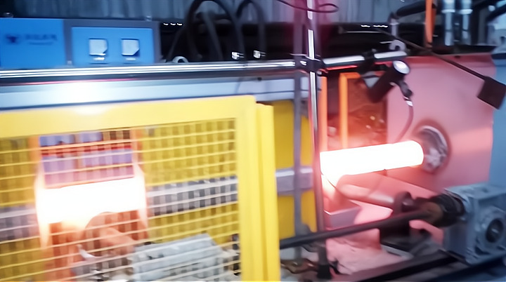 Какое оборудование необходимо для индукционной термообработки стальных прутков?