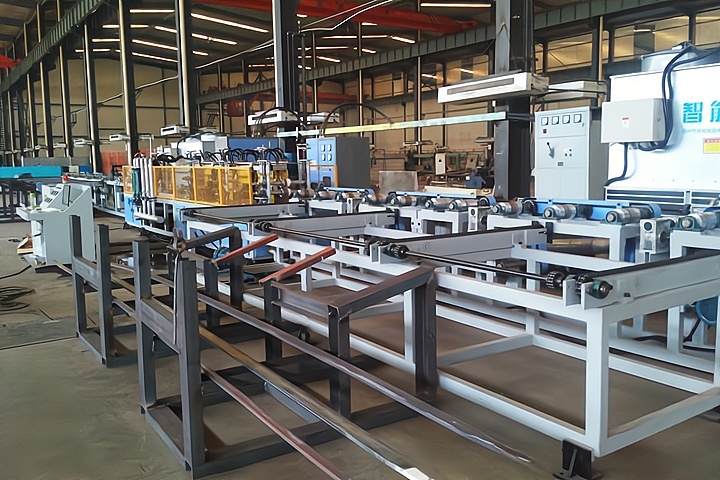 Линия по производству закалки и отпуска стальных листов и специальных шпонок