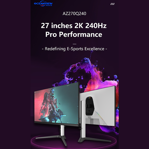 Вид на океан представляет серию игровых мониторов 360 Гц (27″ и 31.5″) для киберспортивного превосходства