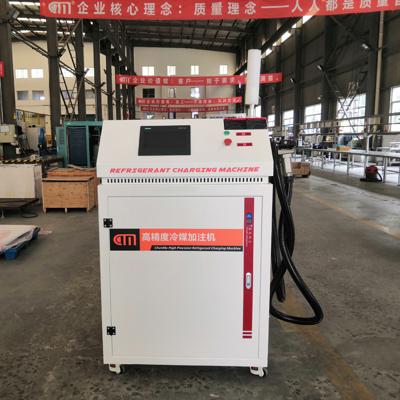 Установка для заправки хладагентом Chunmu помогает Guangzhou Arlcho Refrigeration эффективно производить продукцию