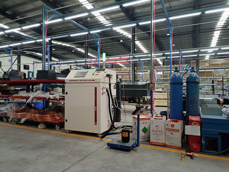 Компания Hunan Nordic Refrigeration Equipment Co., Ltd. приобрела машину для заправки хладагентом Chunmu