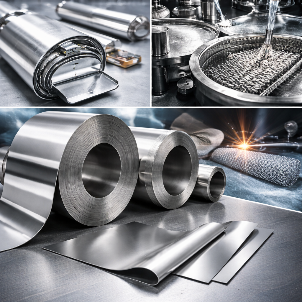 Титановая фольга: 7 ключевых фактов о марках, стандартах и сферах применения