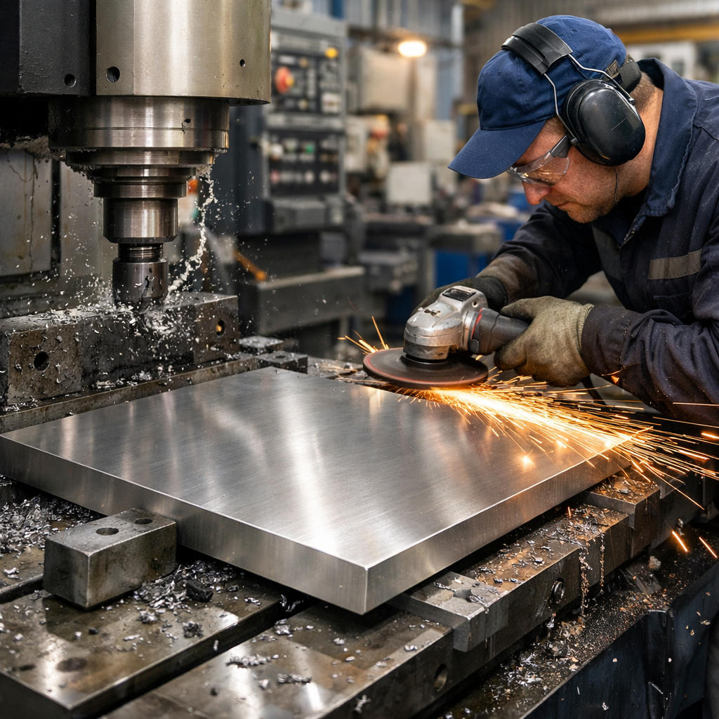 Титановая плита: 5 ключевых фактов о марках, стандартах и областях применения