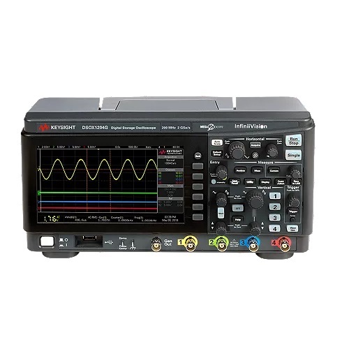 Осциллограф DSOX1204A: 70/100/200 МГц, 4 аналоговых канала