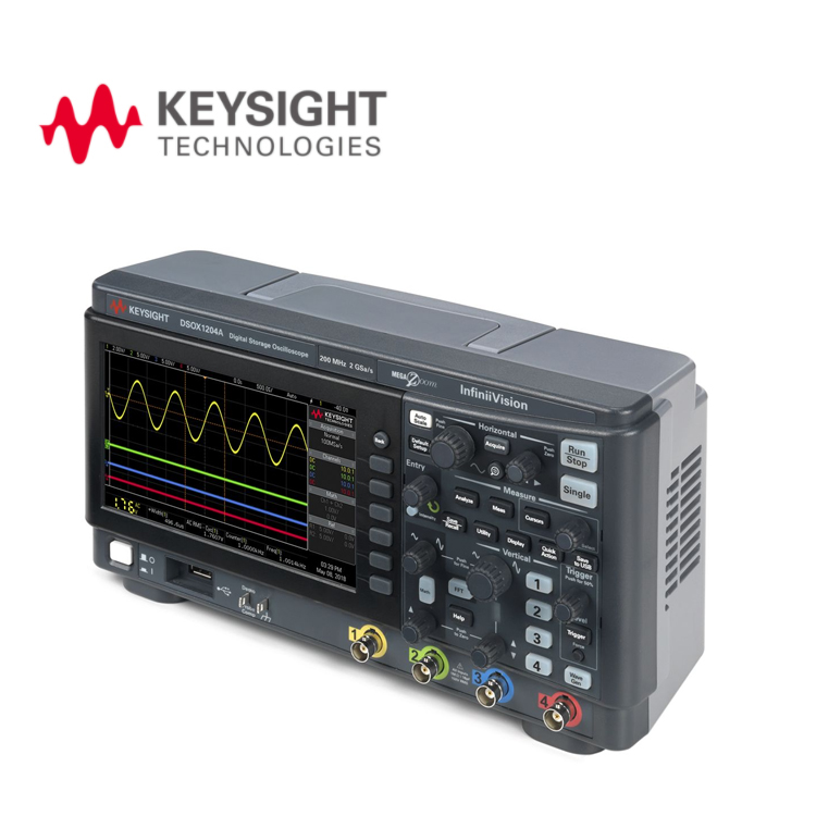 Китай Осциллограф DSOX1204A 70/100/200 МГц 4 аналоговых канала Кисайт общий электронный тест завод Производитель - ООО НАНКИН ДАОЦЕ ЭЛЕКТРОНИКС