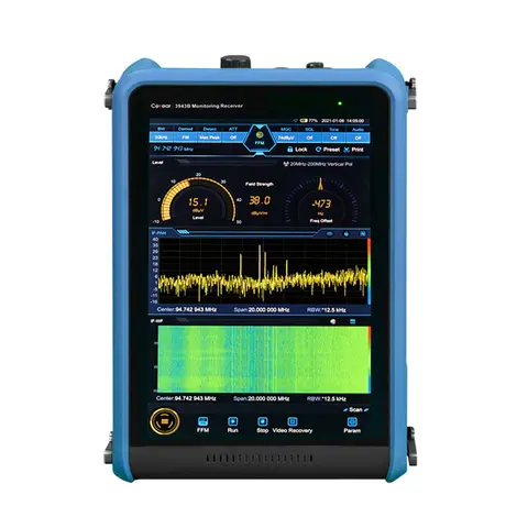 Китай Цейер 3943 диапазон частот 9 кГц до 8 ГГц 3-канальный многорежимный приемник мониторинга