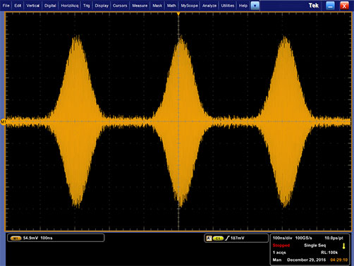 awg5200-gaussian-pulse