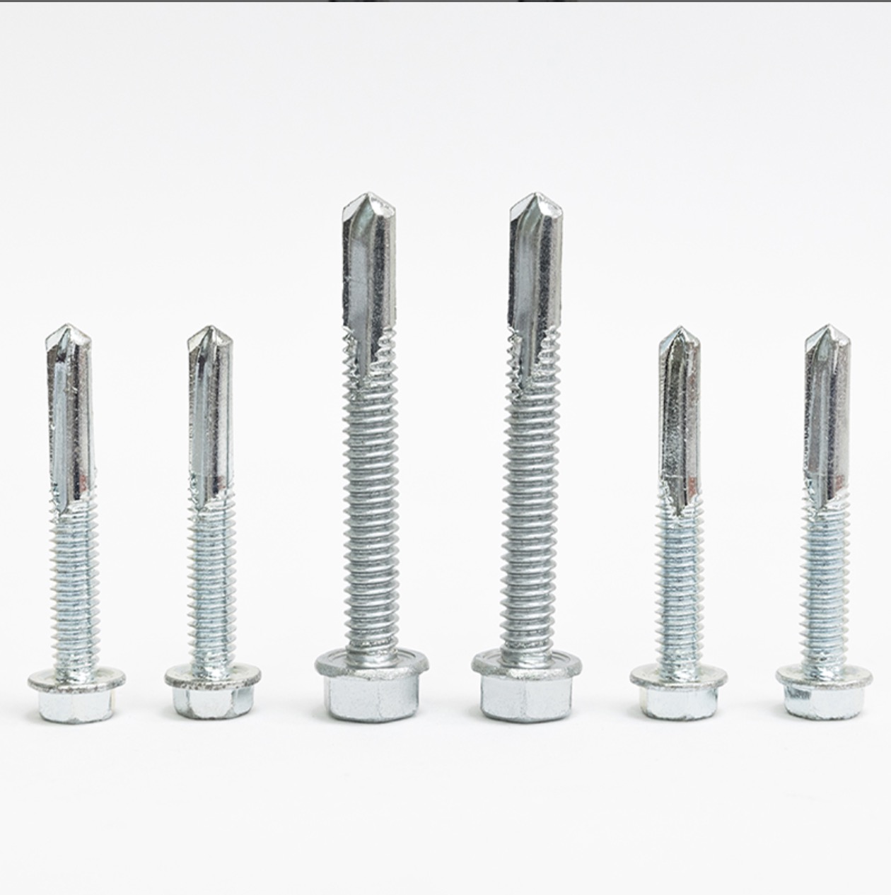 2024.07.06 Self Drilling Screws Крепежи DD: Самосверлящие винты с шестигранной головкой (Tek Screws)