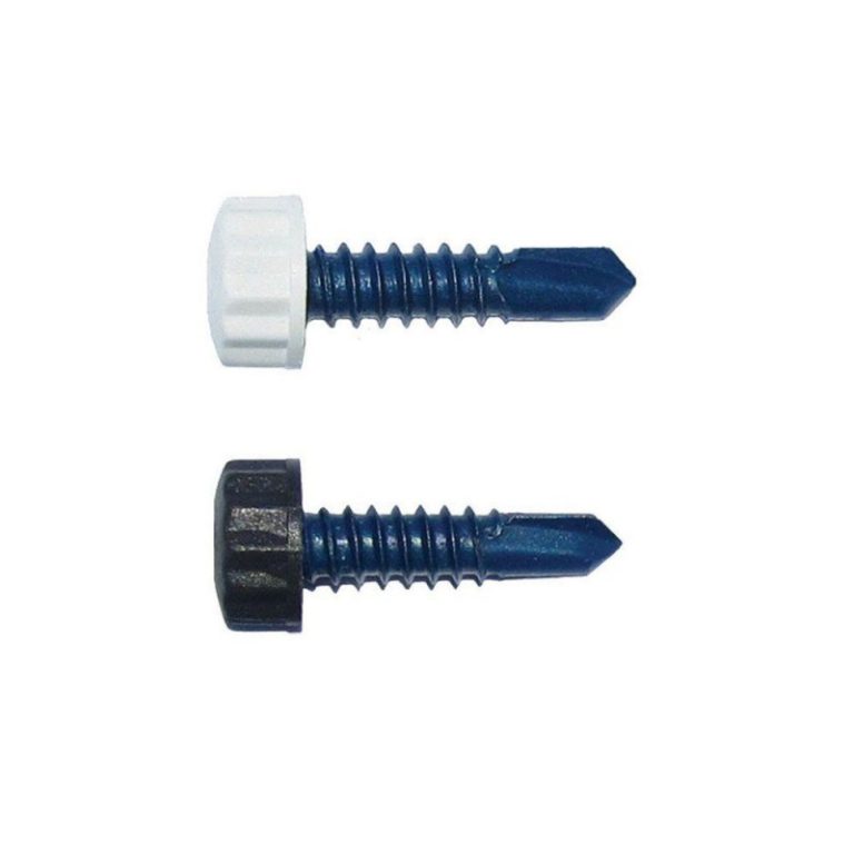 Саморезы со сверлом и шестигранной нейлоновой головкой (Nylon hex head self drilling screws / Кровельные саморезы с нейлоновым колпачком) - Handan Nail Trading