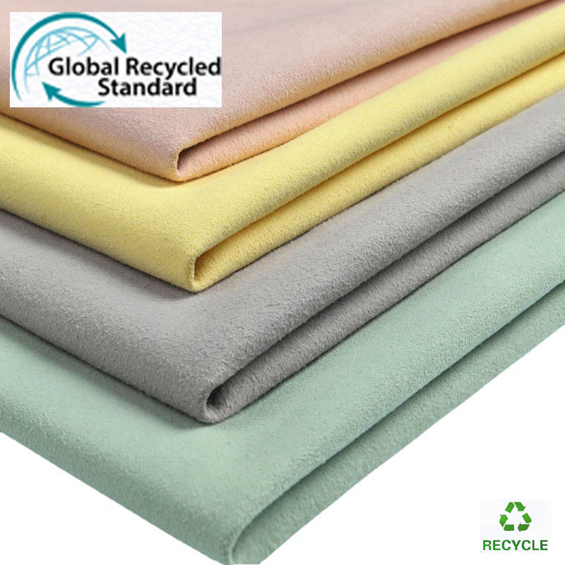 GRS переработанная микрополотняная штрафная кожа с сертификатом GRS TC для обуви, салона автомобиля, внутренней отделки коробок