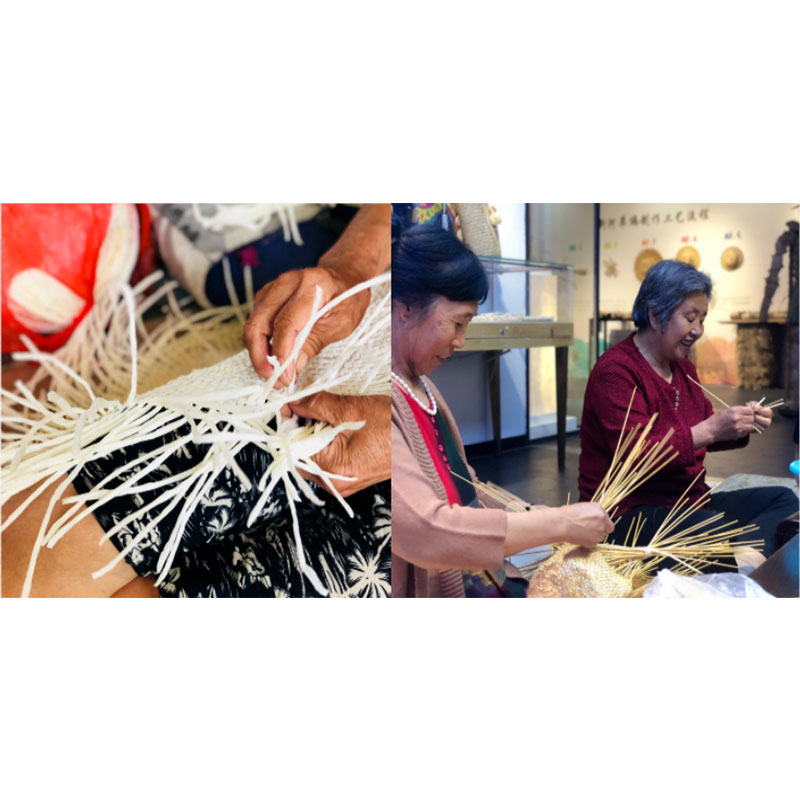 [Район возрождения сельской местности Синьхэ] Четырехсотлетнее искусство ткачества «превращает траву в золото», а жители Синьхэ пишут «зеленый кодекс» возрождения этого района.