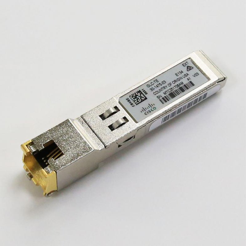 GLC-TE Cisco медный SFP трансивер 1000BASE-T (GE RJ-45 до 100 м)