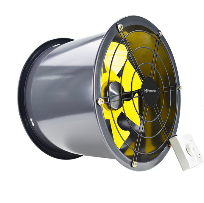 New 300mm Permanent Magnet Brushless DC Motor Big air Volume Axial Fan with 7 Iron Blades and Front Grill