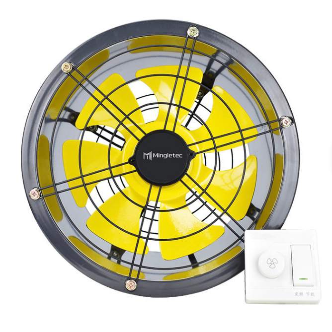 New 300mm Permanent Magnet Brushless DC Motor Big air Volume Axial Fan with 7 Iron Blades and Front Grill