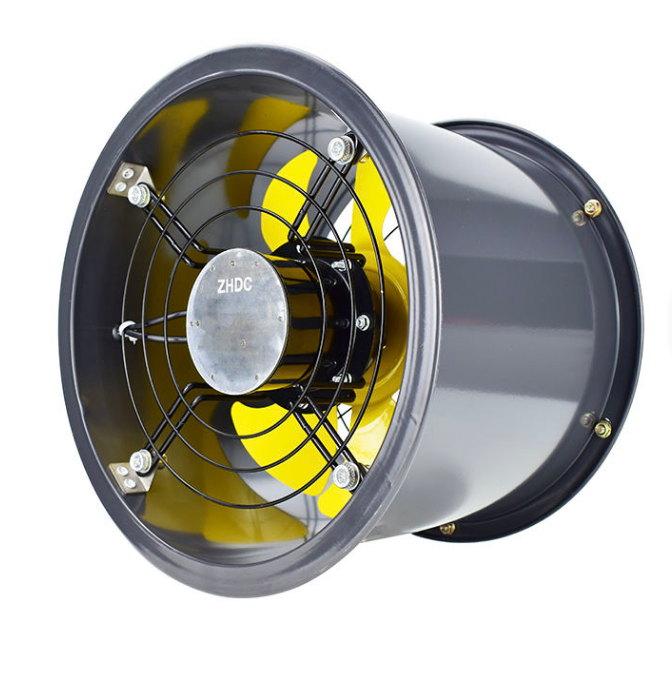 New 300mm Permanent Magnet Brushless DC Motor Big air Volume Axial Fan with 7 Iron Blades and Front Grill