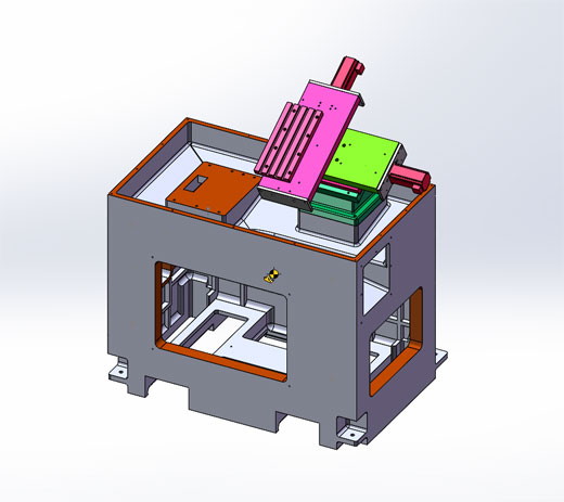 Наклонная станина ЧПУ токарный станок