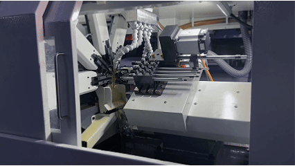 ЧПУ автоматический токарный станок