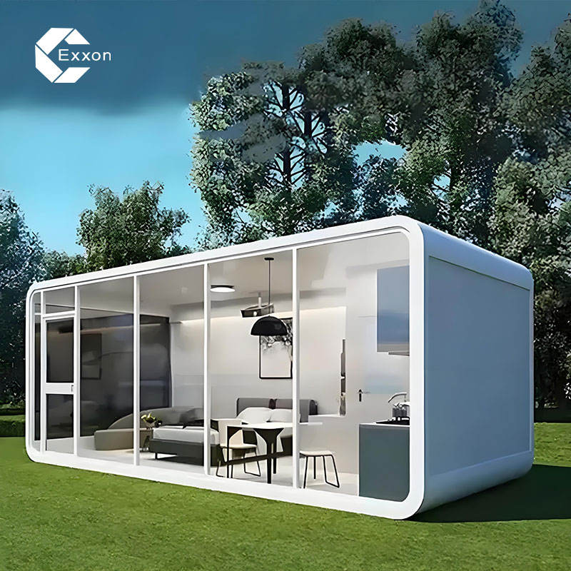 Модульная быстровозводимая капсульная мобильная кабина