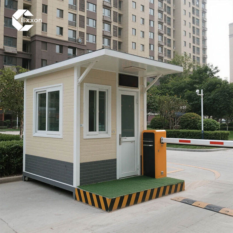 Предфабрированный контейнерный караулный дом