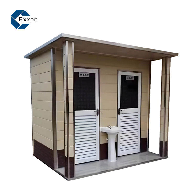 Портативный контейнерный туалет с ванной