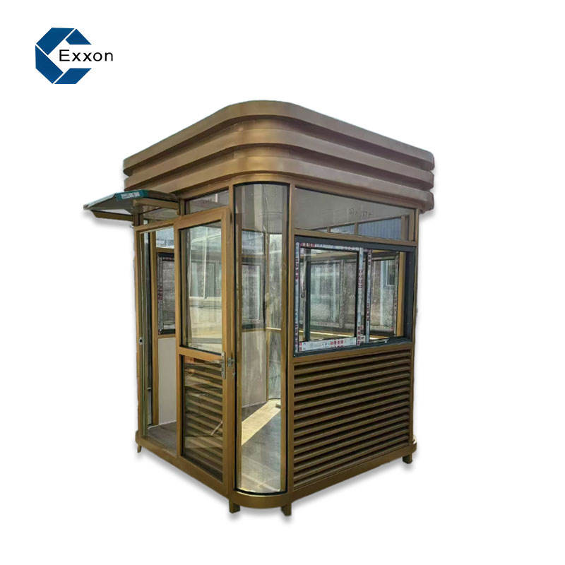 Уличный контейнерный приемно-караулный пункт из квадратного стали