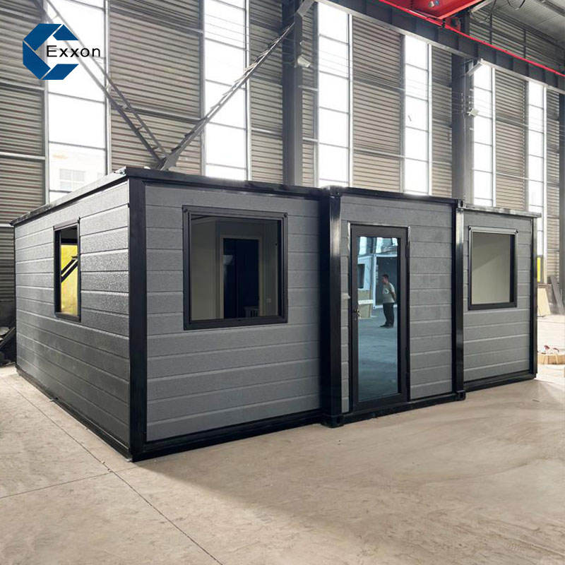 20-футовый расширяемый стальной модульный контейнерный дом
