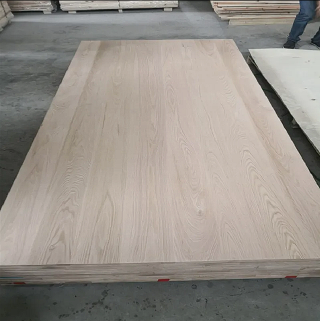 Оптовая продажа 18 мм АА класса красный дуб деревянный край клеированная панель