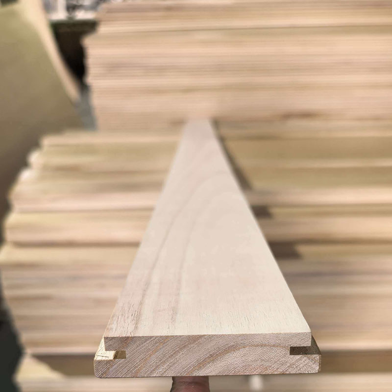 Оптовая продажа стеновых панелей из древесины павловнии на заказ.