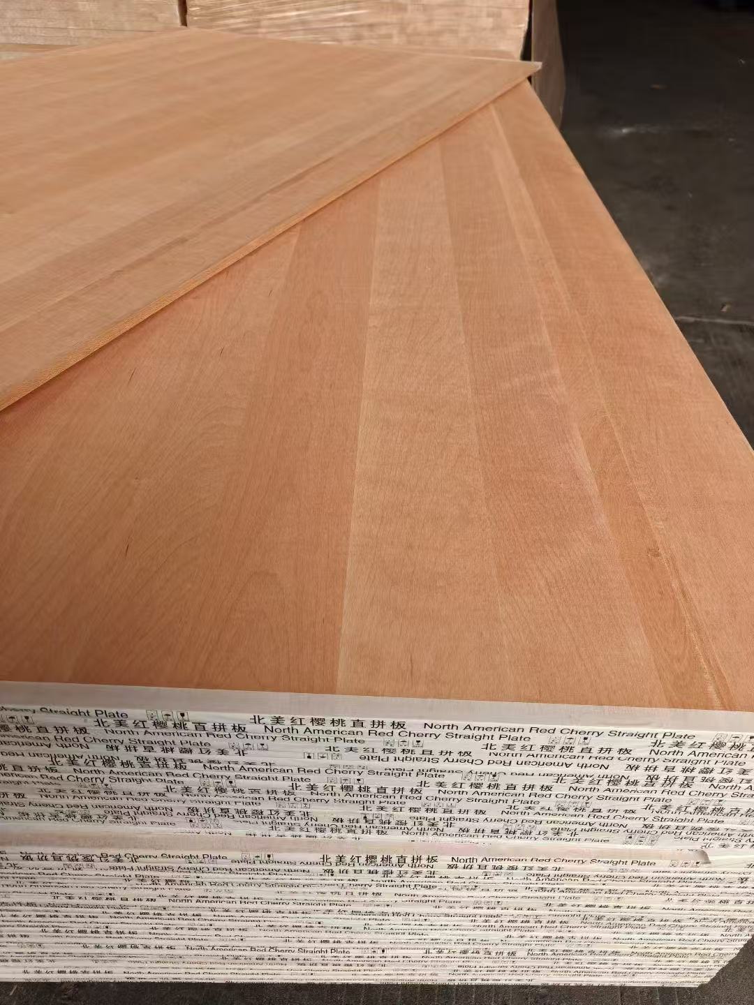 СевернаяАмерика Красная вишня прямая доска натуральная сплошная доска мебель шкафы гардероб отделка