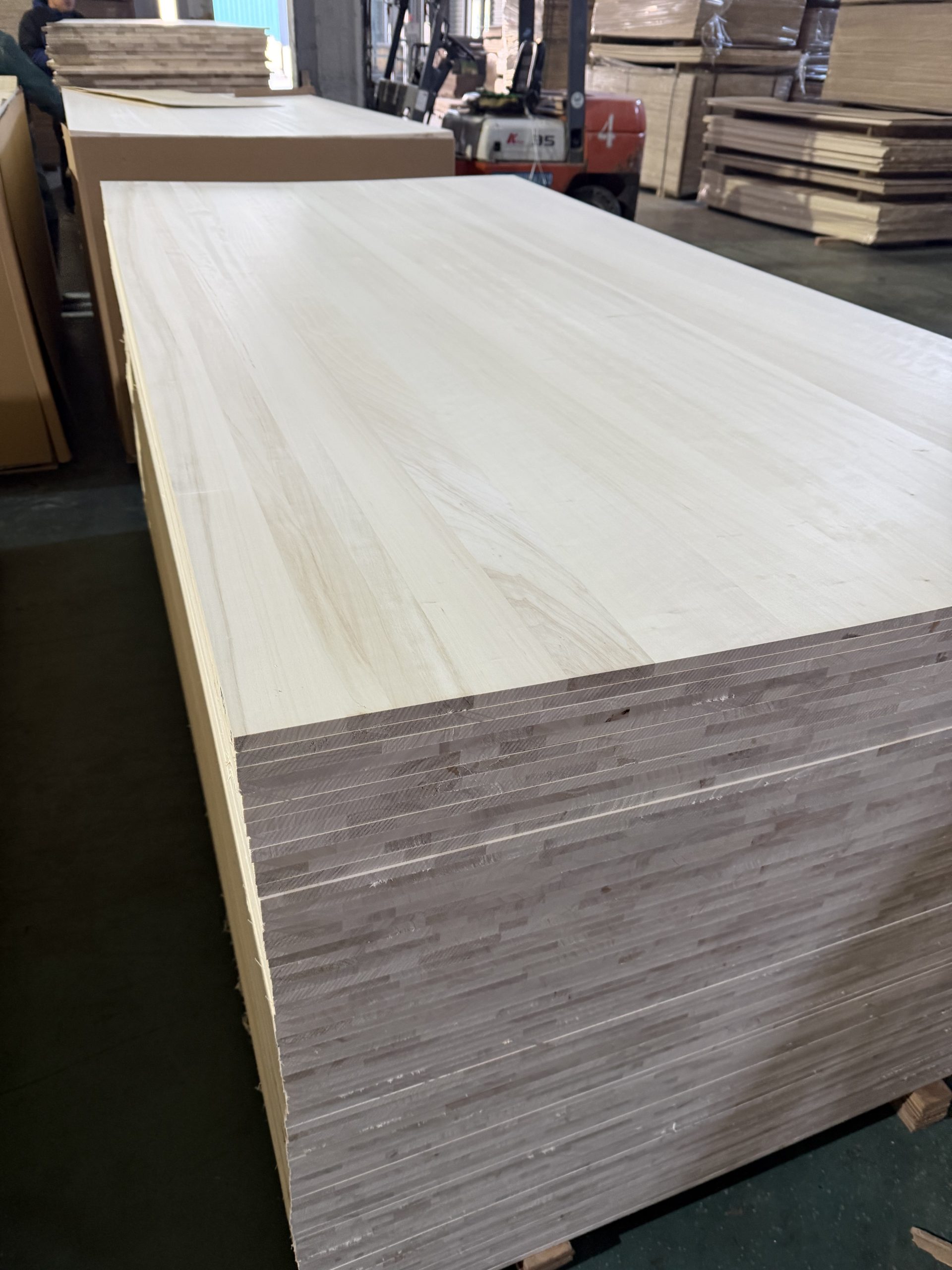 Производитель прямая продажа отбеливающего тунгового дерева цельного дерева мебели пенопласта доски