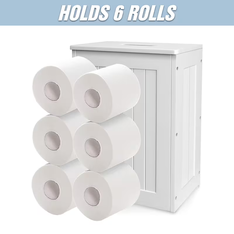 Тонкие ванные ящики для хранения, белые деревянные многоцелевые ванные комнаты