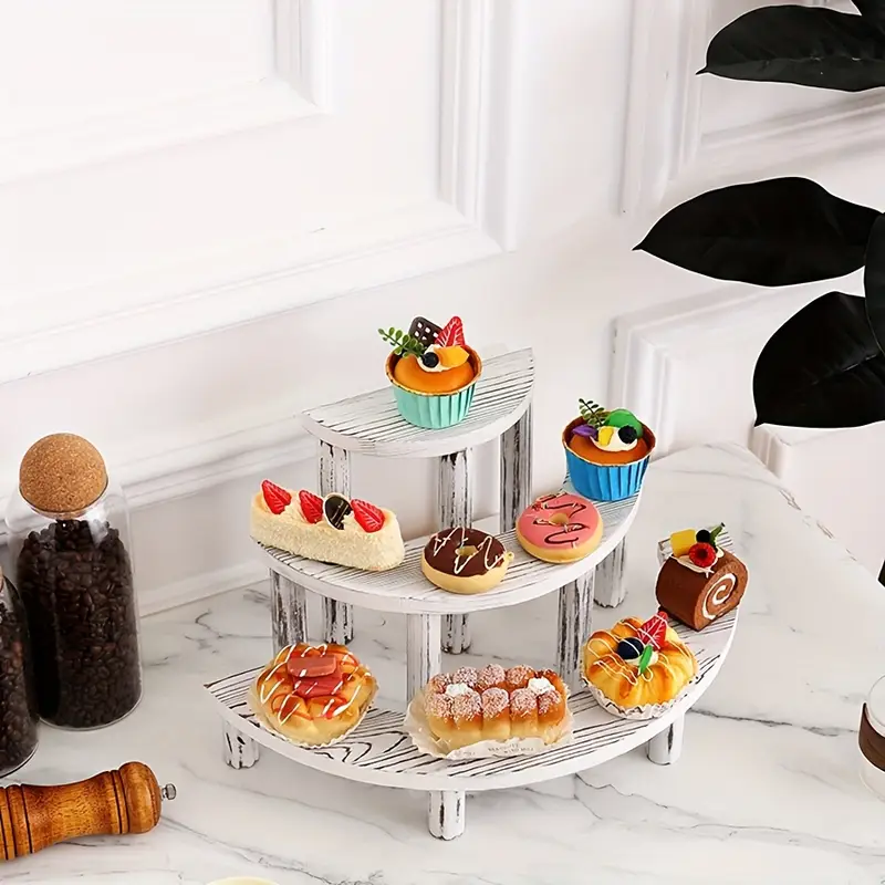 3 – этажные деревянные кексовые полки – полуторамесячные десертные шоу для вечеринок, свадеб, пикников и торжеств, декор рабочего стола в фермерском доме, деревянные слоистые поддоны для продовольственной безопасности, стеллажи для свадебных тортов