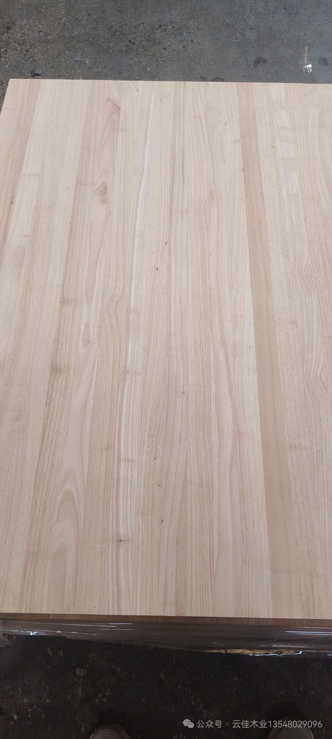 Класс АА каучуковая древесина прямая доска стабильная поставка мебельной фабрики / отделочная компания массовый выбор