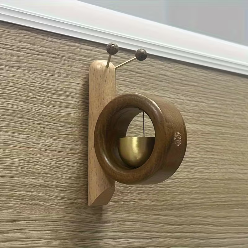 Допаминовый улиточный дверной звонок с напоминанием для входной двери и холодильника, медный колокольчик для уведомления о посетителях в магазине