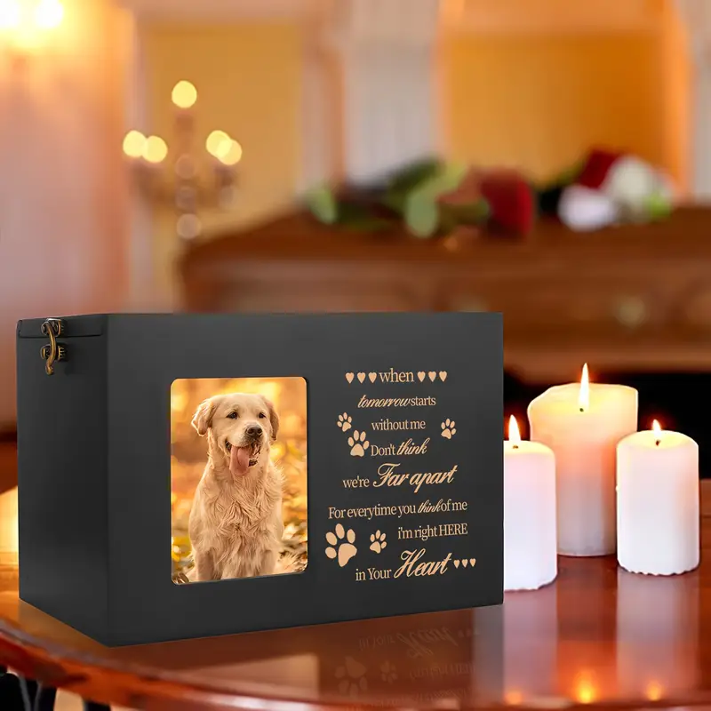 Деревянные урны для животных, кошачьи урны, собачьи урны, собачьи похоронные принадлежности, собачьи погребальные принадлежности, детские урны для питомцев