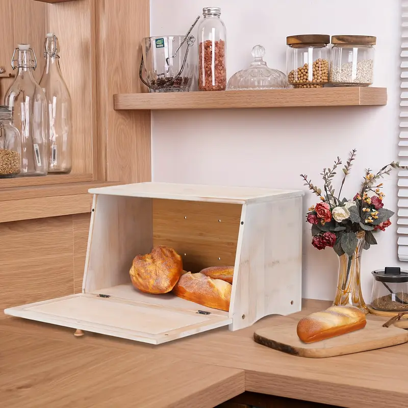 Бамбуковая коробка, коробка для приема хлеба, настольная отделка, пекарня, пекарня, коробка для хлеба, офисная крышка, кухонная полка для закусок.