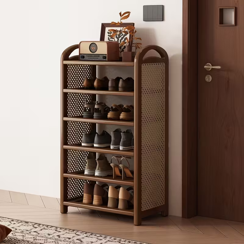 1pc Shoe Rack, Shoe Cabinet, Narrow Shoe Rack, Shoe Rack, Small Shoe Rack, High Shoe Rack, Easy Installation Shoe Rack for Doorway Home Against Wall, 5-Layer Large-Capacity Shoe Rack, Shoe Rack