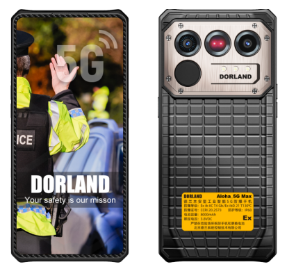 DORLAND Искробезопасный взрывозащищенный промышленный смартфон Aloha_5G Max