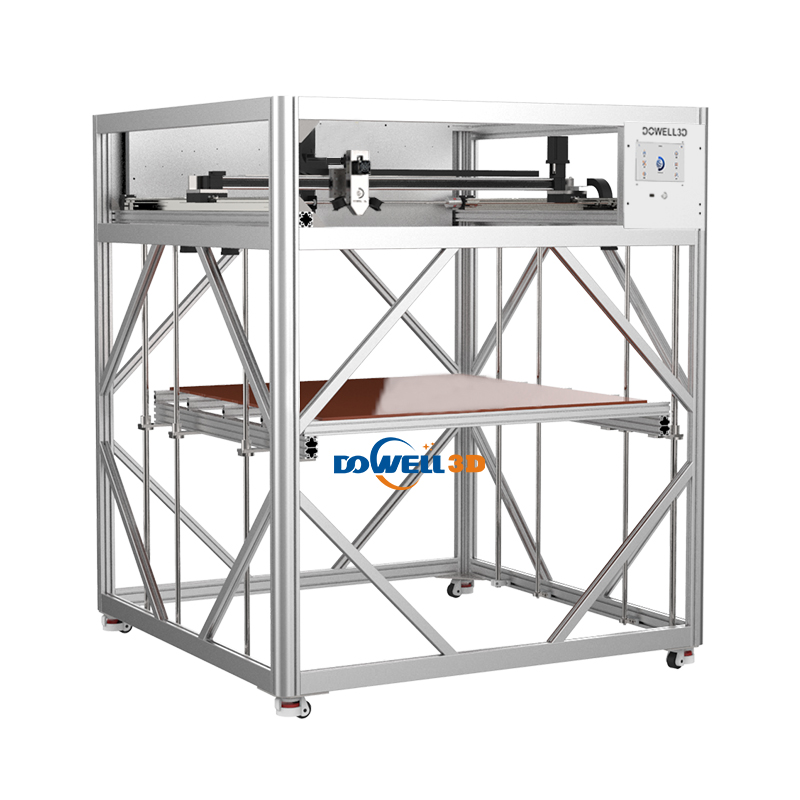 Высокоскоростной 3D-принтер для печати инженерными пластиковыми нитями для кузовов автомобилей, скульптур, мебели, скорость 500 мм/с, с камерой