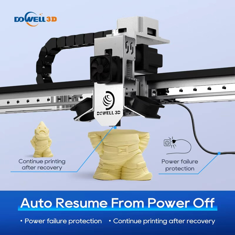Крупномасштабный высокоточный 3D-принтер Dowell DH1000 с функцией автоматического выравнивания, закрытая печать с постоянной температурой. - Luoyang Dowell Electronics Technology Co, Ltd