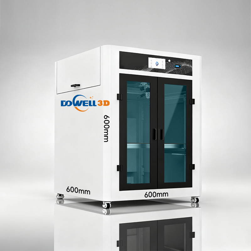 Высокоскоростной 3D-принтер, профессиональный домашний тихий принтер для больших скульптурных моделей 600*600*600 мм с камерой постоянной температуры - Luoyang Dowell Electronics Technology Co, Ltd