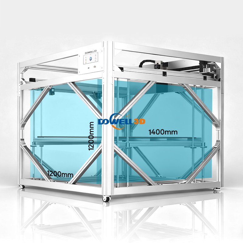 1200*1400*1200 мм крупногабаритный тяжелый промышленный 3D-принтер 500 мм/с высокоскоростной полномасштабный прототипный принтер с камерой - Luoyang Dowell Electronics Technology Co, Ltd