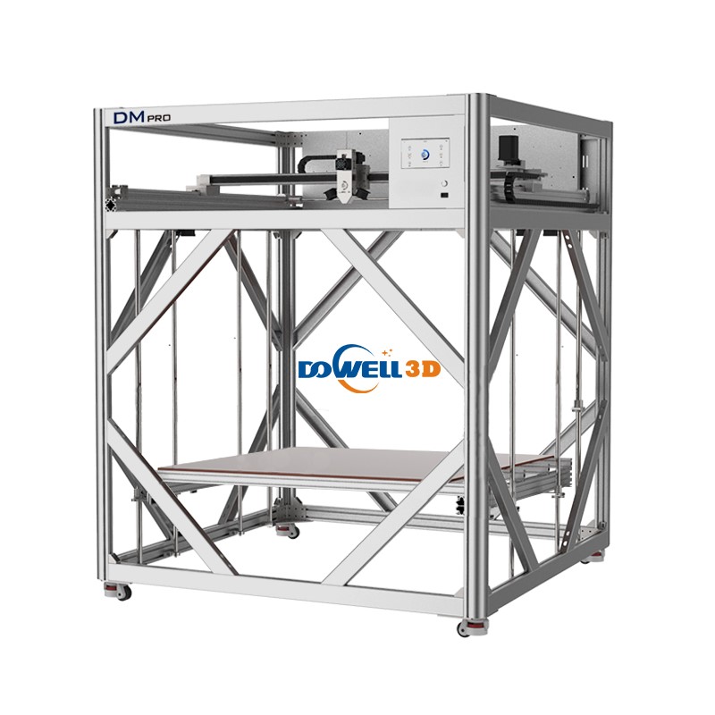 Dowell 1000×1000×1200 мм промышленный 3D-принтер с большим объемом печати, 500 мм/с, высокоскоростной и бесшумный, для печати скульптур мебели и статуэток