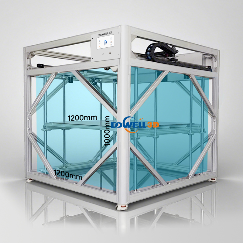 DM12-10 pro высокоскоростной 3D-принтер 500 мм/с широкоформатный принтер для печати скульптурных моделей с автоматическим выравниванием и дистанционным управлением - Luoyang Dowell Electronics Technology Co, Ltd