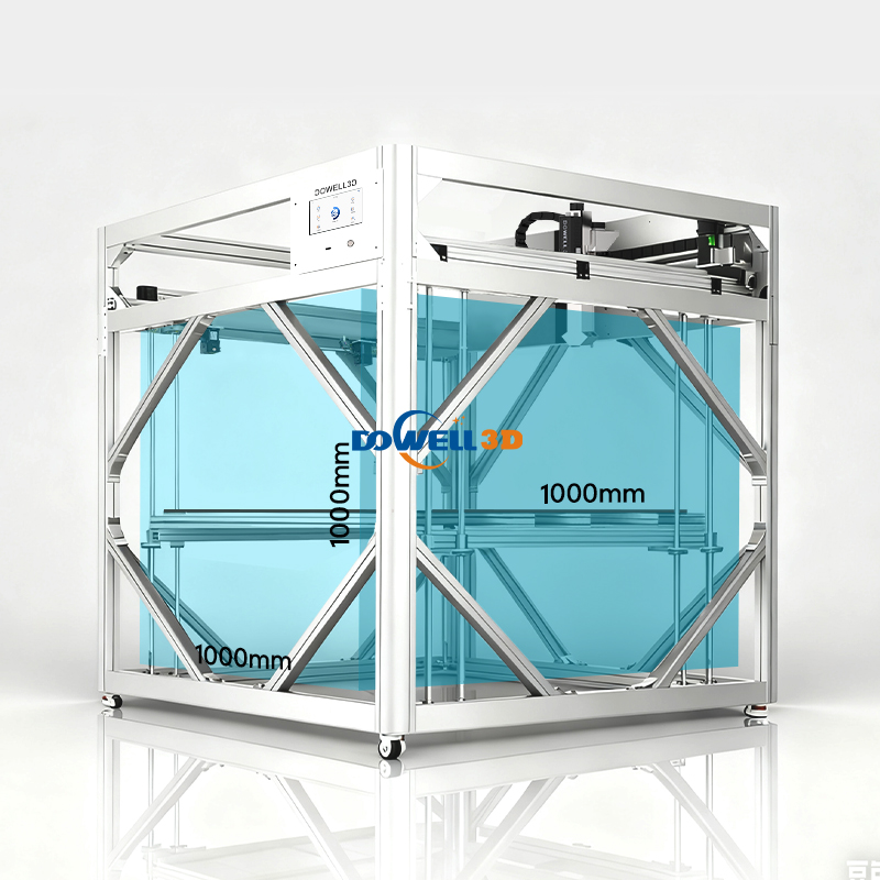 Высокоскоростной 3D-принтер для гранул DP-A10 1000 мм, крупномасштабный, недорогой принтер для пластиковых гранул FGF с высокотемпературным соплом 420 ℃ - Luoyang Dowell Electronics Technology Co, Ltd