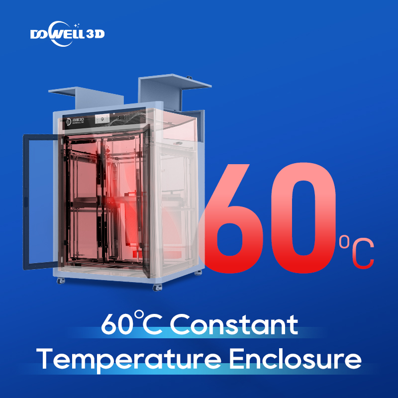 3D-принтер с корпусом с постоянной температурой 60℃