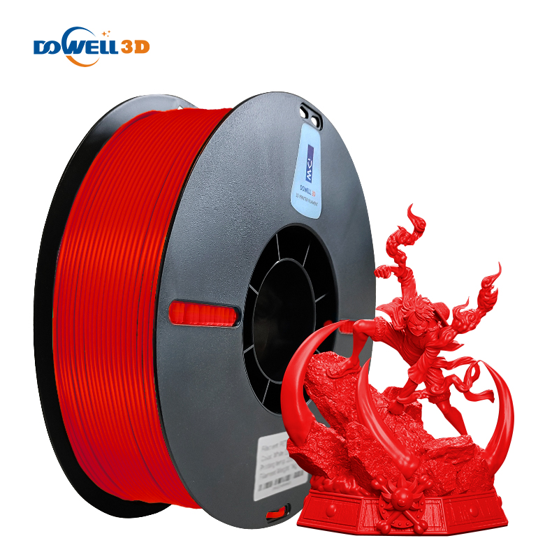DOWELL3D Высококачественный черный Pla Petg материал Экологически чистый 1,75 мм 2,85 мм pla для высокоточной 3D-печати pla-нить