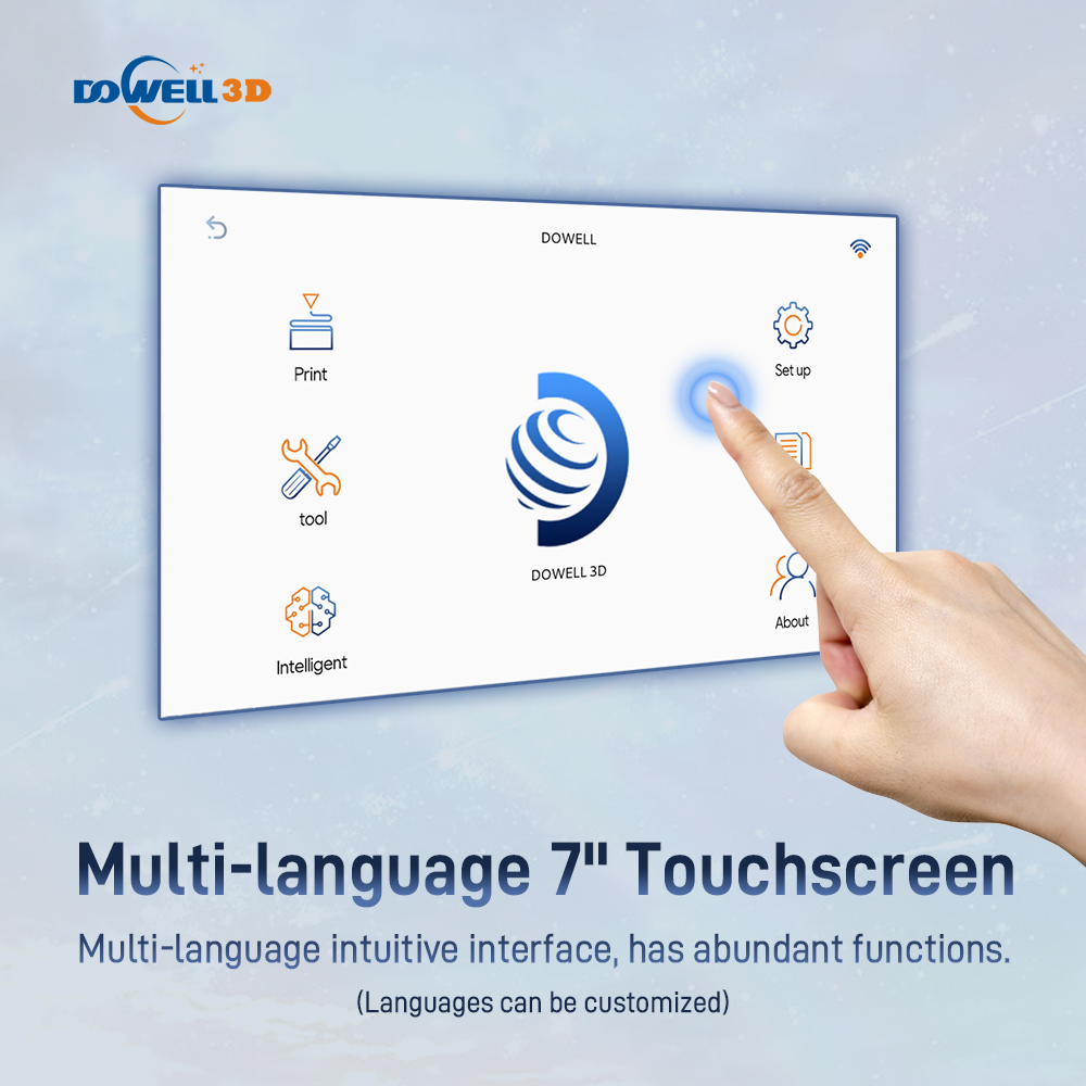Промышленный 3D-принтер Dowell 1200*1400*1600 мм для печати прототипов автомобильных деталей высокой точности - Luoyang Dowell Electronics Technology Co, Ltd